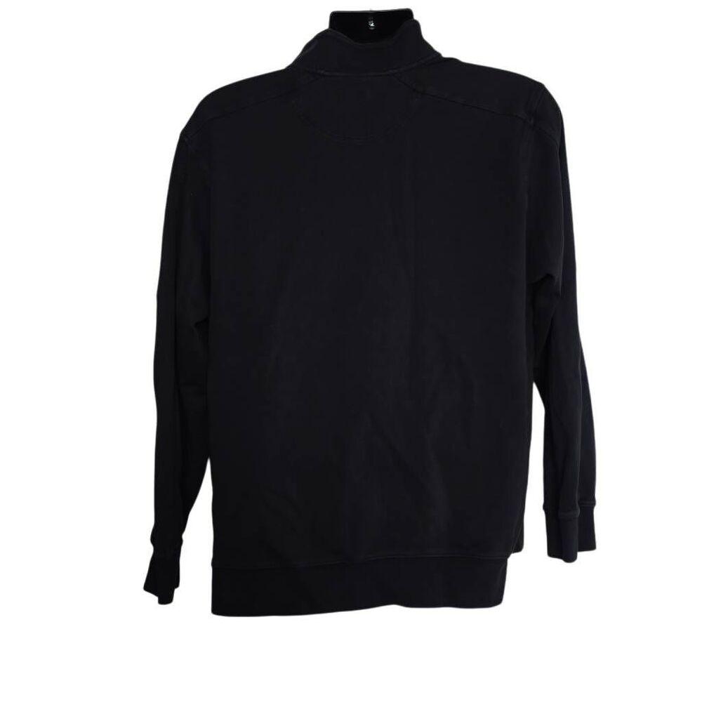 Greg Norman Men's Size Large Black 1/4 Zip Pullover Long Sleeve Sweatshirt - Picture 5 of 5